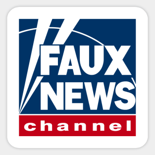 Fox News is Faux News Sticker